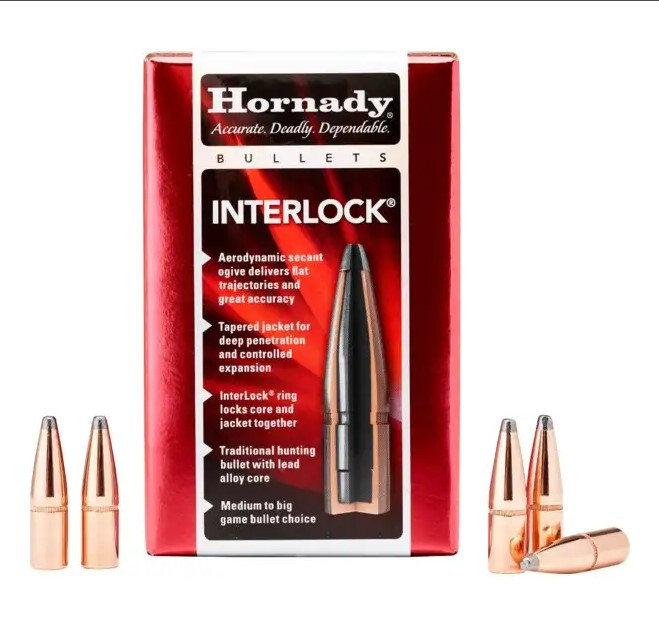 Hornady InterLock .323 / 8 mm 195 gr / 12,6 g Spire Point